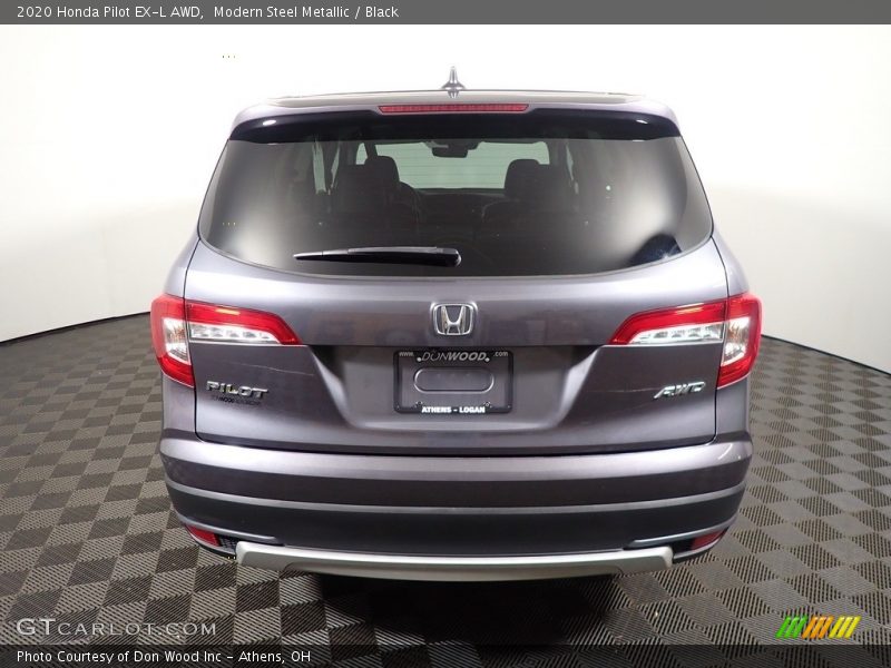 Modern Steel Metallic / Black 2020 Honda Pilot EX-L AWD