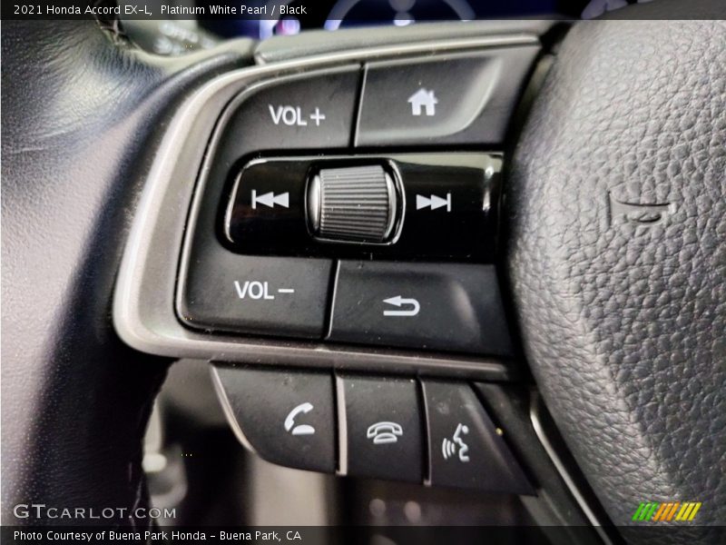  2021 Accord EX-L Steering Wheel