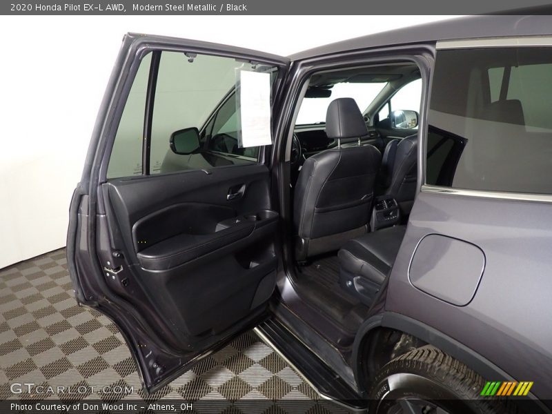 Modern Steel Metallic / Black 2020 Honda Pilot EX-L AWD