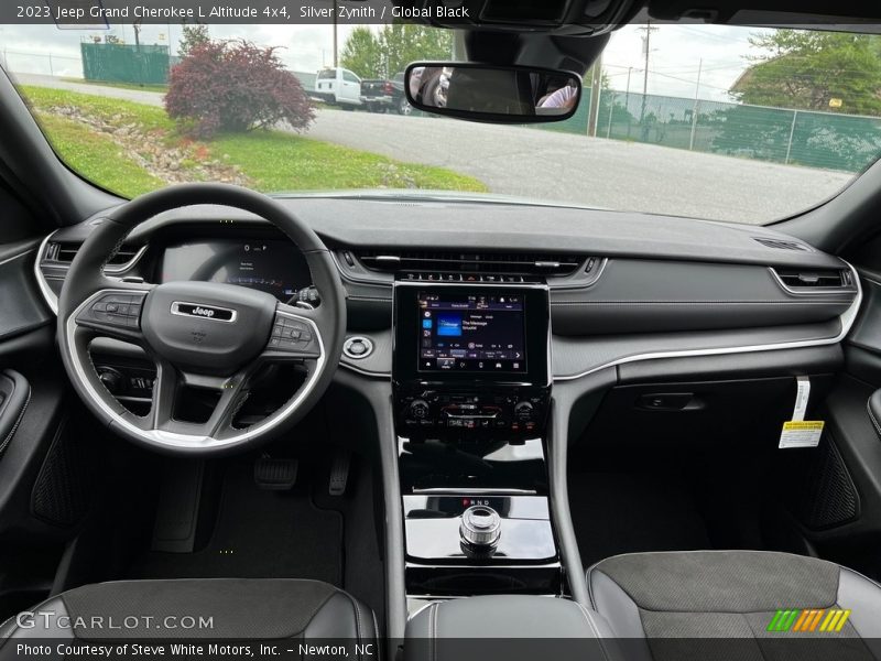 Dashboard of 2023 Grand Cherokee L Altitude 4x4