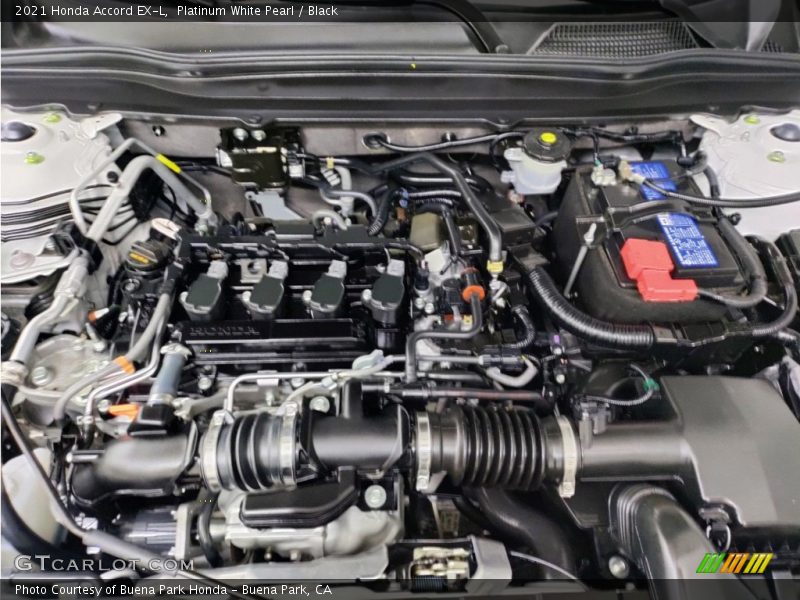  2021 Accord EX-L Engine - 1.5 Liter Turbocharged DOHC 16-Valve i-VTEC 4 Cylinder
