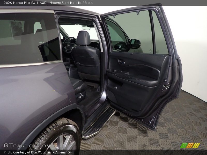 Modern Steel Metallic / Black 2020 Honda Pilot EX-L AWD