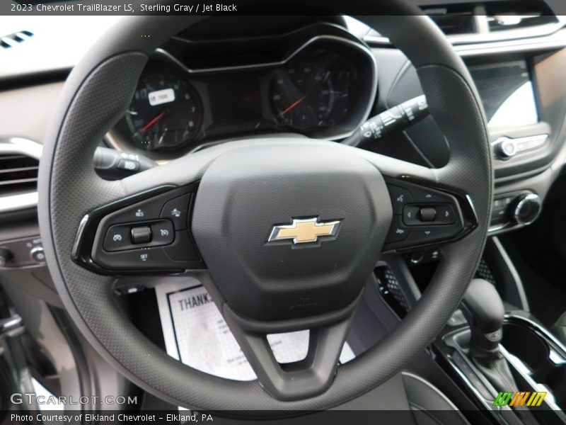 Sterling Gray / Jet Black 2023 Chevrolet TrailBlazer LS
