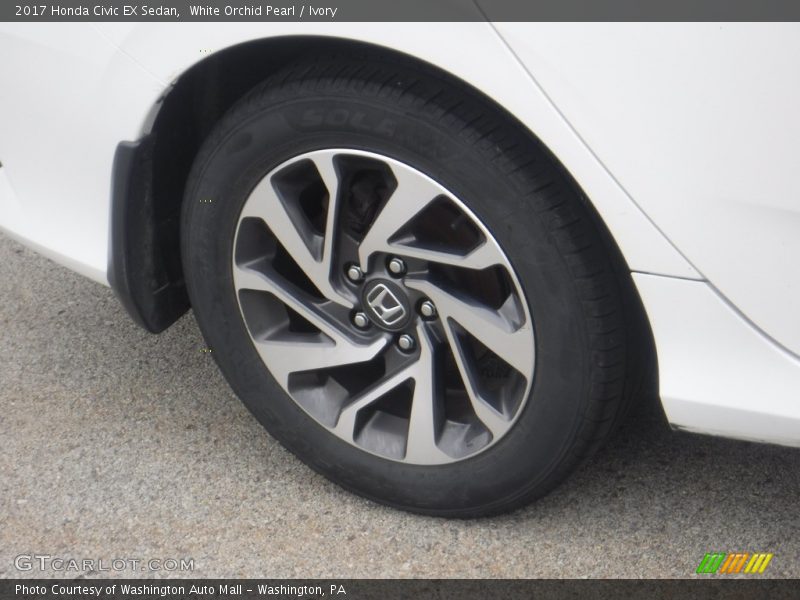 White Orchid Pearl / Ivory 2017 Honda Civic EX Sedan