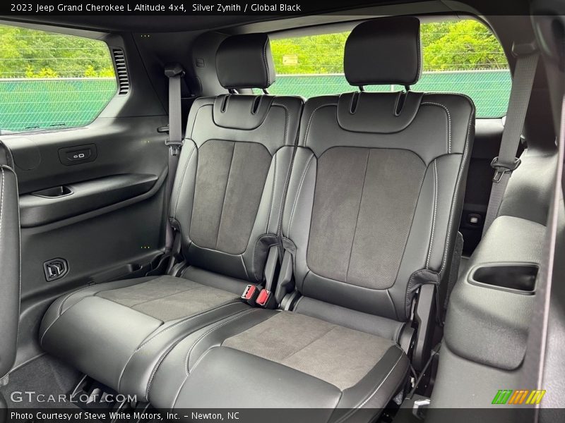 Rear Seat of 2023 Grand Cherokee L Altitude 4x4