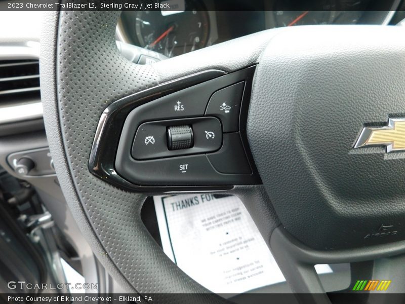 Sterling Gray / Jet Black 2023 Chevrolet TrailBlazer LS