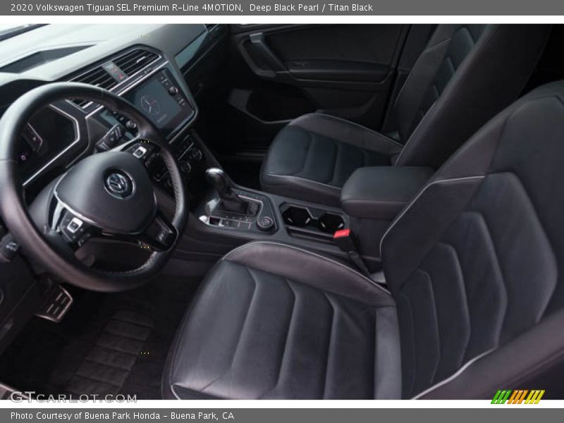  2020 Tiguan SEL Premium R-Line 4MOTION Titan Black Interior