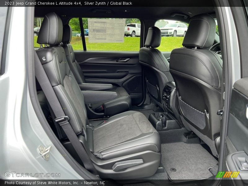 Rear Seat of 2023 Grand Cherokee L Altitude 4x4