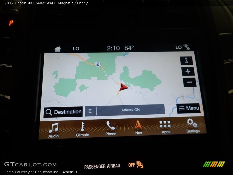 Magnetic / Ebony 2017 Lincoln MKC Select AWD