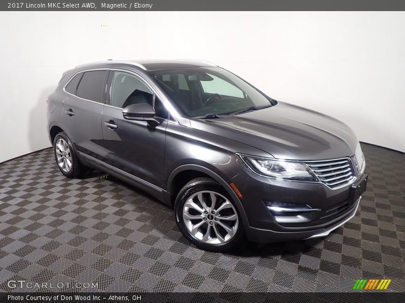 Magnetic / Ebony 2017 Lincoln MKC Select AWD