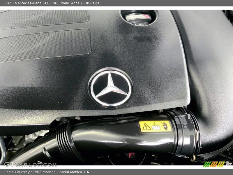 Polar White / Silk Beige 2020 Mercedes-Benz GLC 300