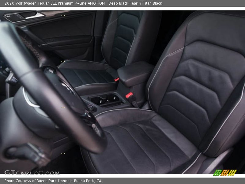 Front Seat of 2020 Tiguan SEL Premium R-Line 4MOTION