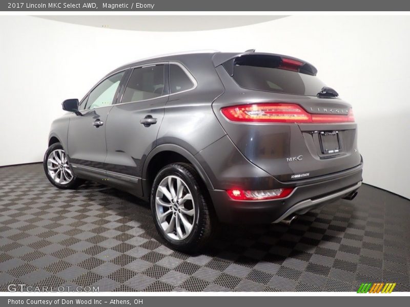 Magnetic / Ebony 2017 Lincoln MKC Select AWD