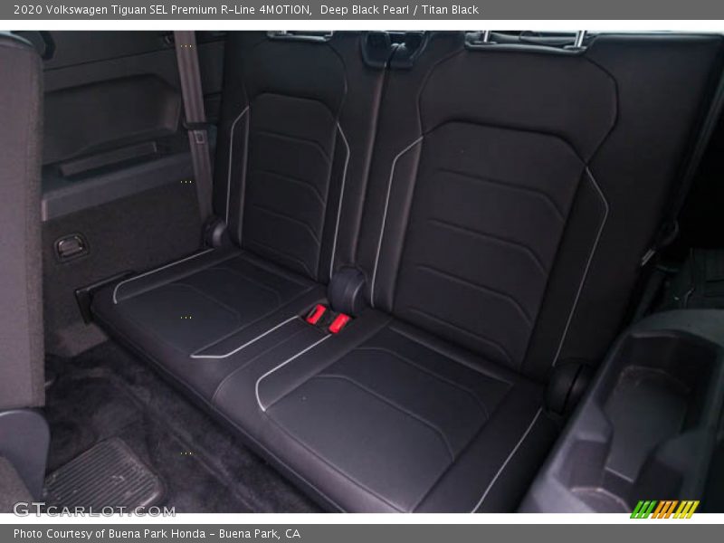 Rear Seat of 2020 Tiguan SEL Premium R-Line 4MOTION