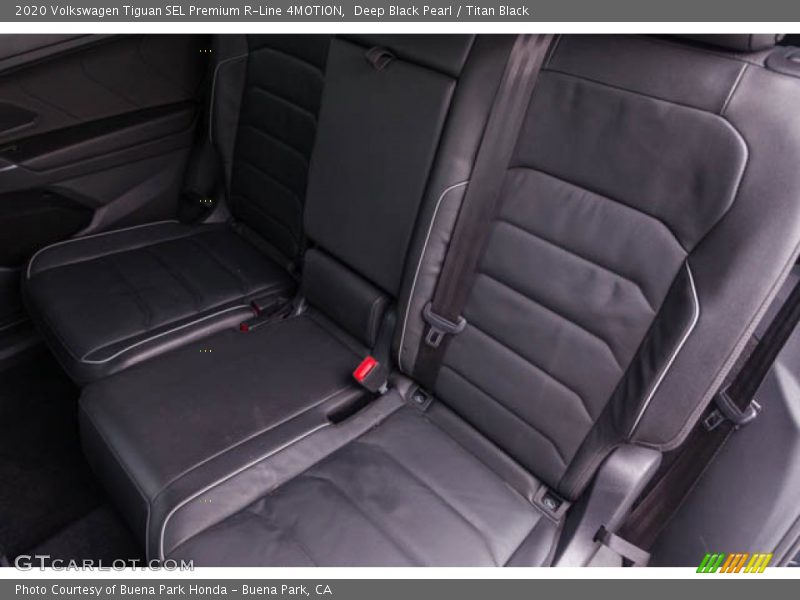 Rear Seat of 2020 Tiguan SEL Premium R-Line 4MOTION