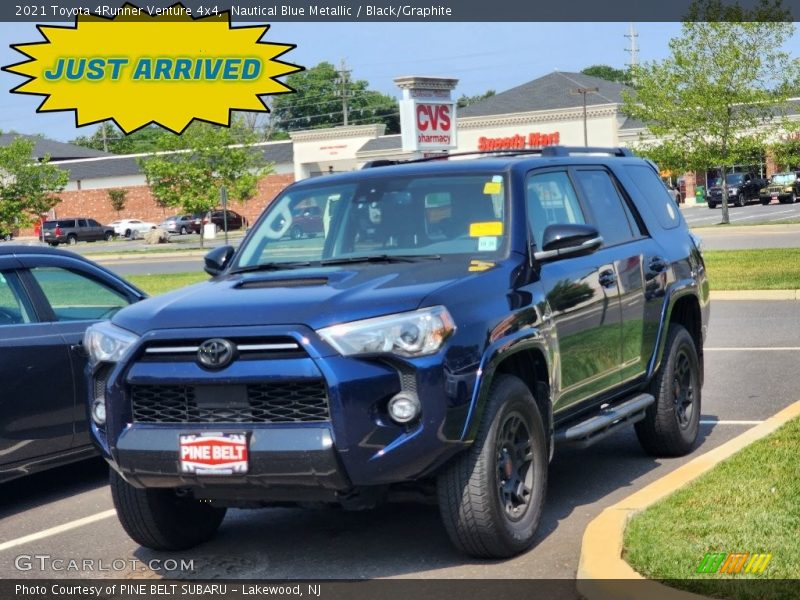 Nautical Blue Metallic / Black/Graphite 2021 Toyota 4Runner Venture 4x4