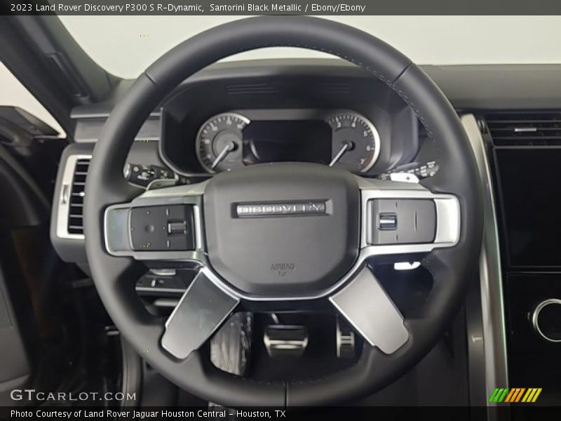 Santorini Black Metallic / Ebony/Ebony 2023 Land Rover Discovery P300 S R-Dynamic