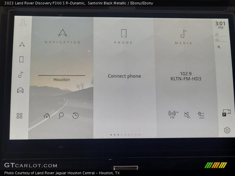 Santorini Black Metallic / Ebony/Ebony 2023 Land Rover Discovery P300 S R-Dynamic