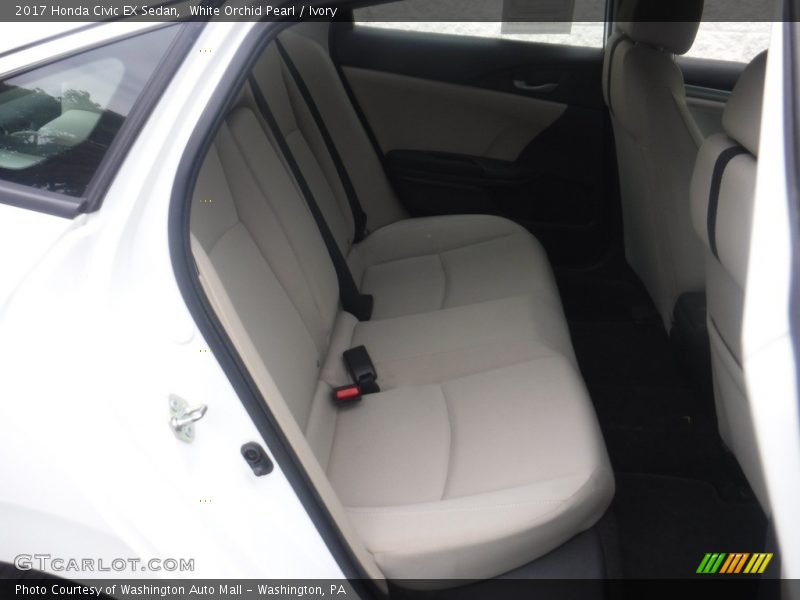 White Orchid Pearl / Ivory 2017 Honda Civic EX Sedan