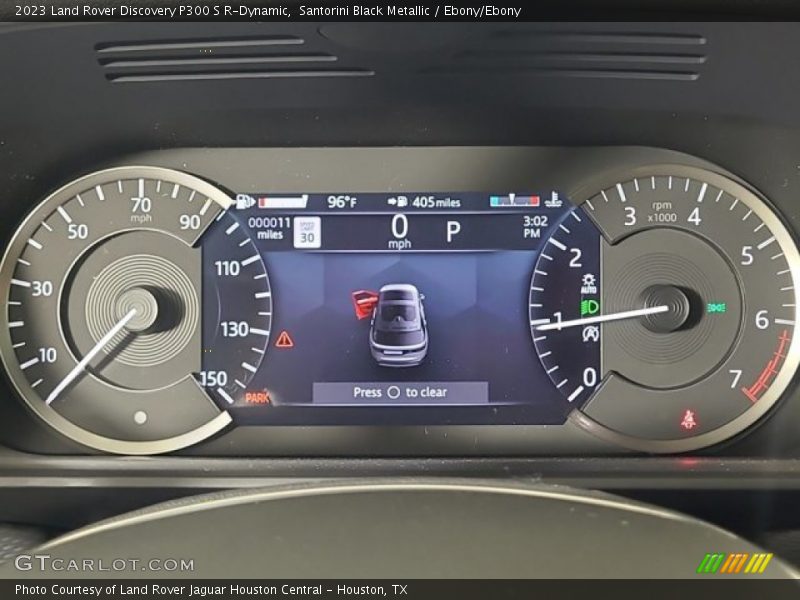Santorini Black Metallic / Ebony/Ebony 2023 Land Rover Discovery P300 S R-Dynamic