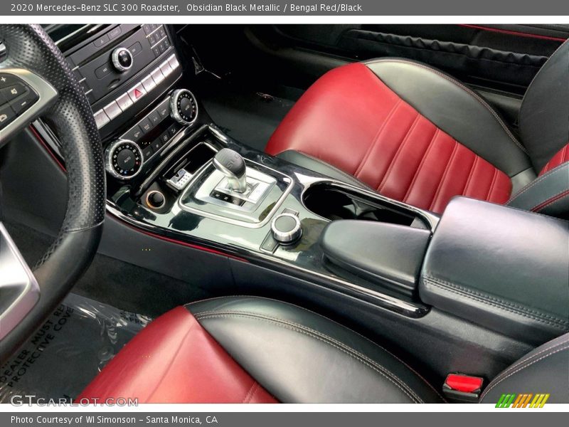 Front Seat of 2020 SLC 300 Roadster