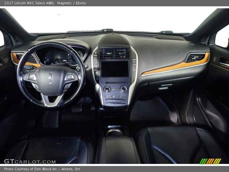 Magnetic / Ebony 2017 Lincoln MKC Select AWD