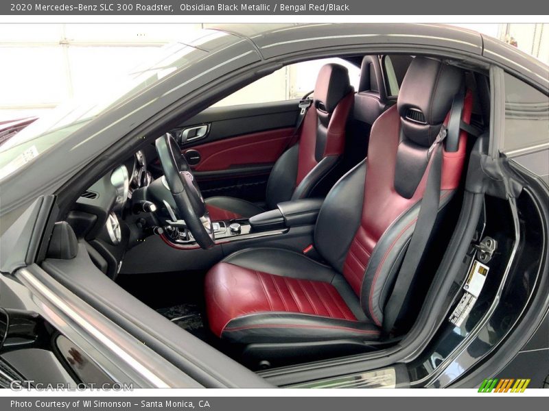 Front Seat of 2020 SLC 300 Roadster