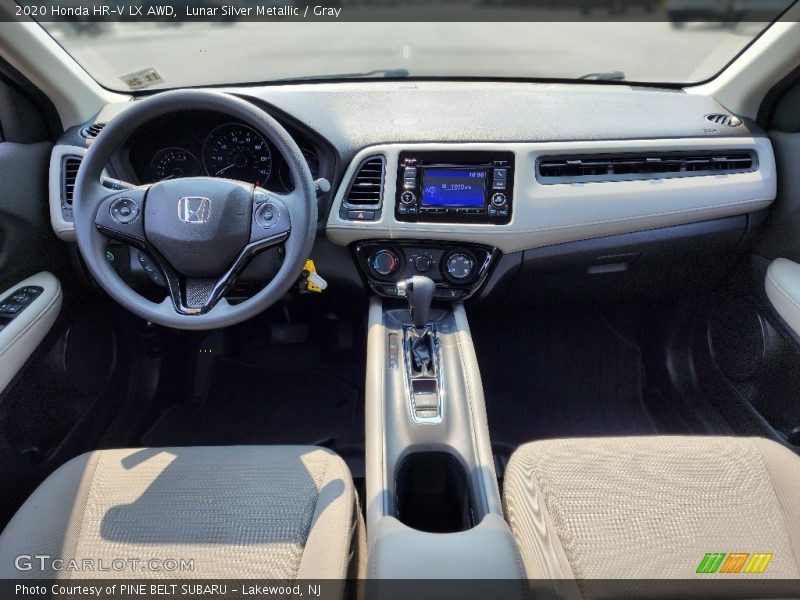 Lunar Silver Metallic / Gray 2020 Honda HR-V LX AWD