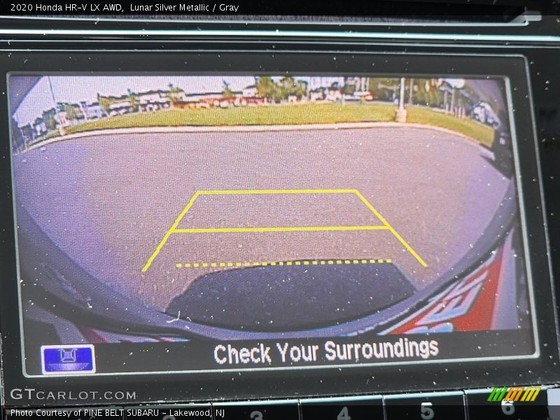 Lunar Silver Metallic / Gray 2020 Honda HR-V LX AWD