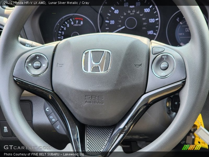 Lunar Silver Metallic / Gray 2020 Honda HR-V LX AWD