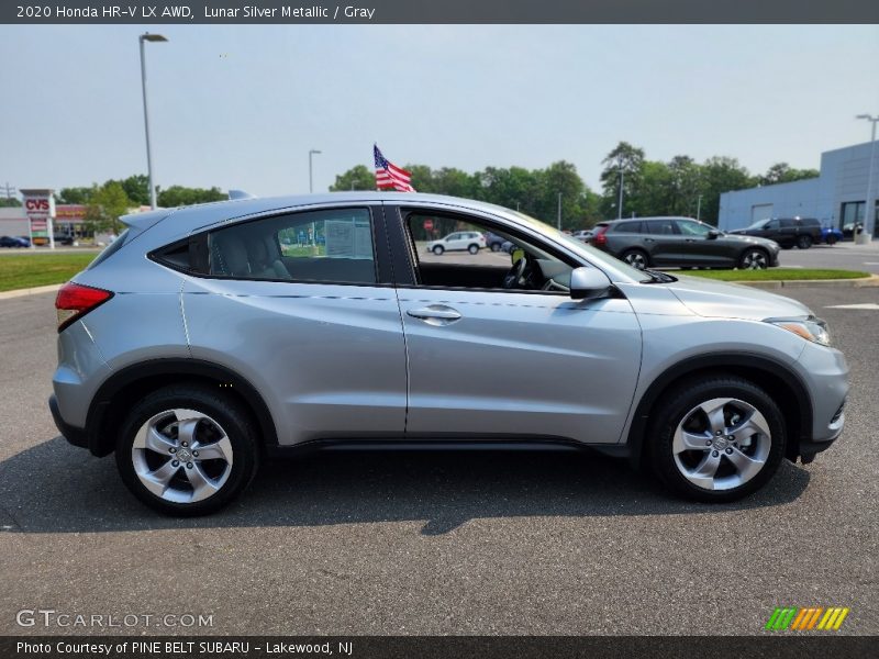 Lunar Silver Metallic / Gray 2020 Honda HR-V LX AWD