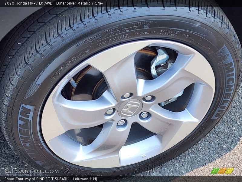 Lunar Silver Metallic / Gray 2020 Honda HR-V LX AWD