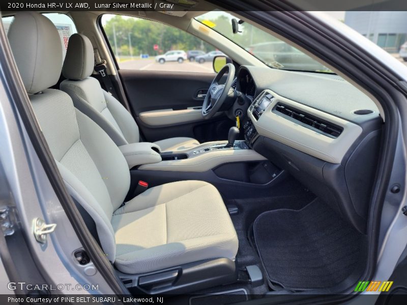 Lunar Silver Metallic / Gray 2020 Honda HR-V LX AWD