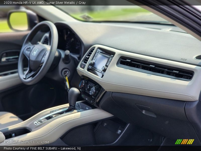 Lunar Silver Metallic / Gray 2020 Honda HR-V LX AWD