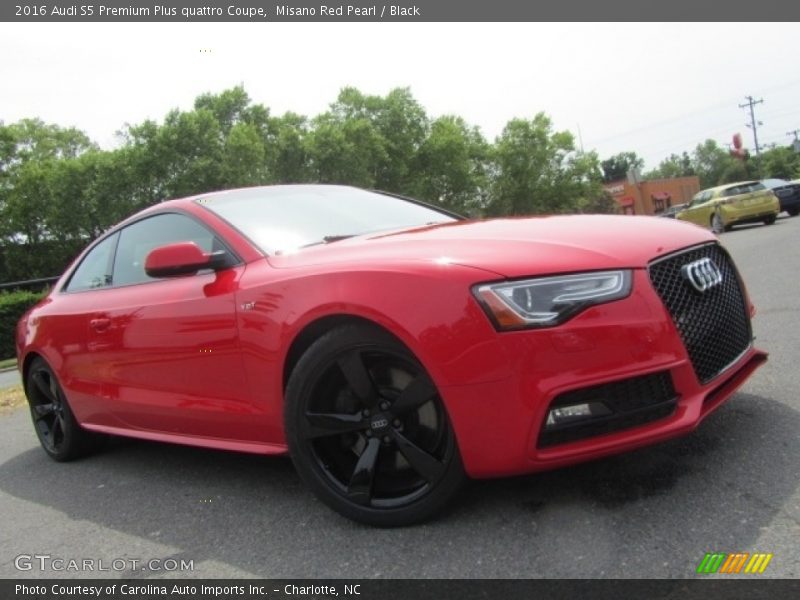  2016 S5 Premium Plus quattro Coupe Misano Red Pearl