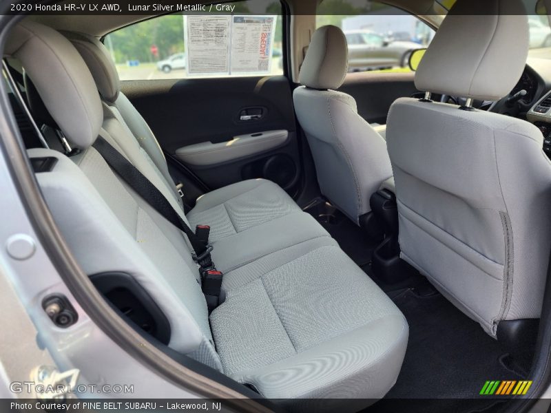 Lunar Silver Metallic / Gray 2020 Honda HR-V LX AWD