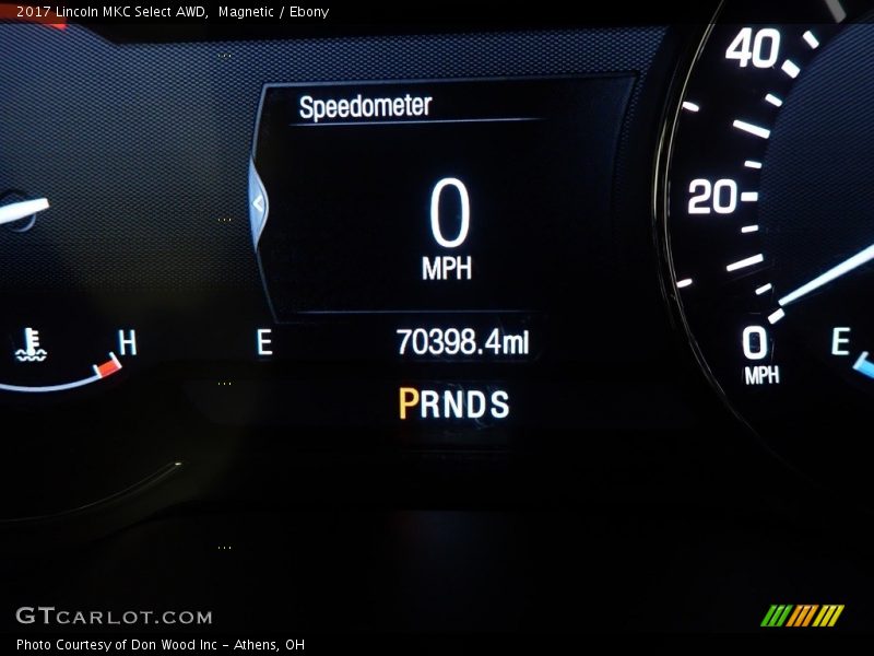 Magnetic / Ebony 2017 Lincoln MKC Select AWD
