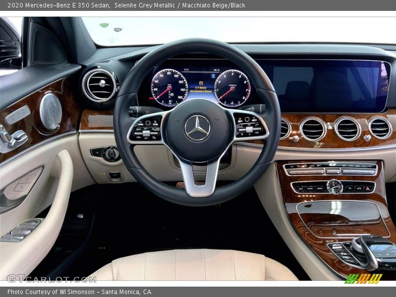 Selenite Grey Metallic / Macchiato Beige/Black 2020 Mercedes-Benz E 350 Sedan