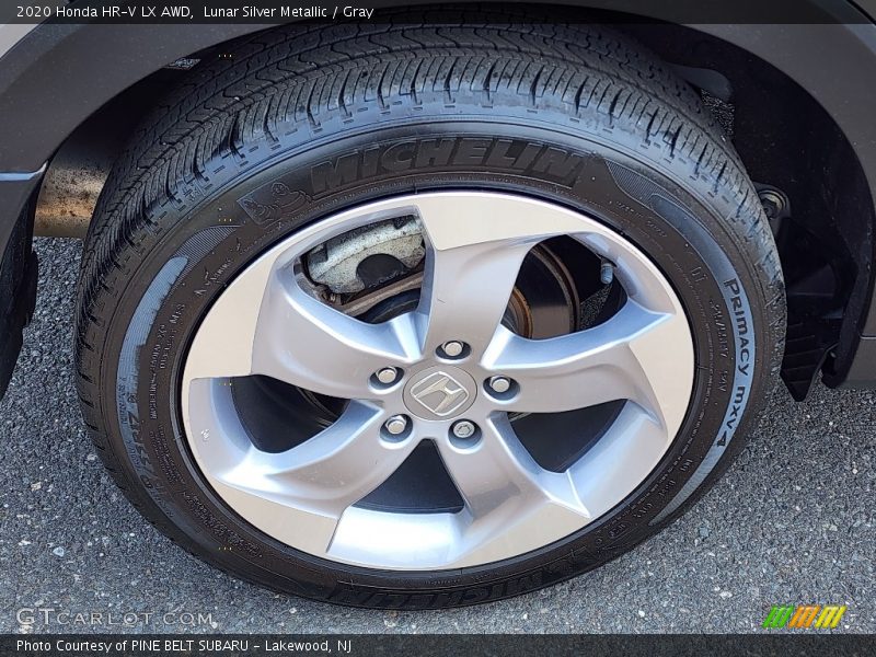 Lunar Silver Metallic / Gray 2020 Honda HR-V LX AWD