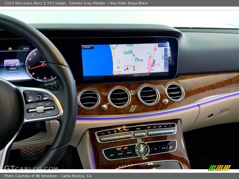 Selenite Grey Metallic / Macchiato Beige/Black 2020 Mercedes-Benz E 350 Sedan