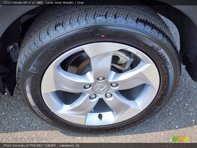 Lunar Silver Metallic / Gray 2020 Honda HR-V LX AWD