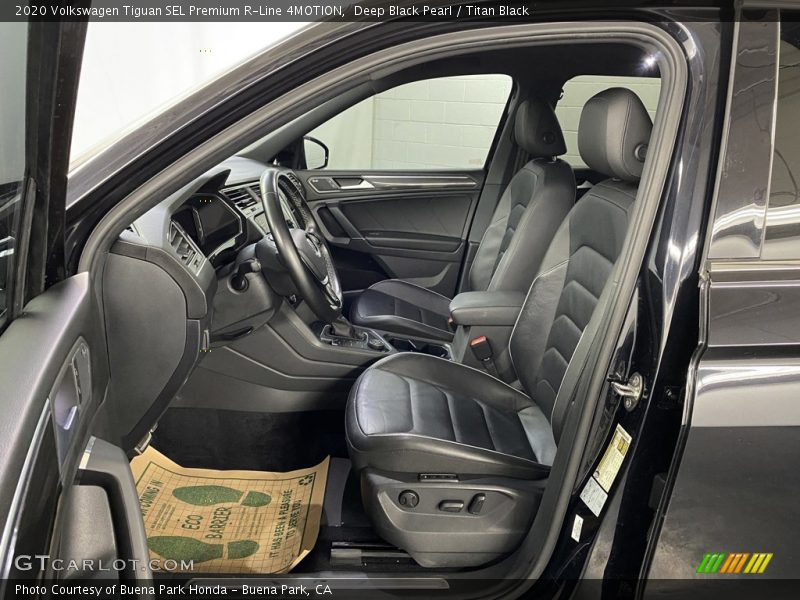 Front Seat of 2020 Tiguan SEL Premium R-Line 4MOTION