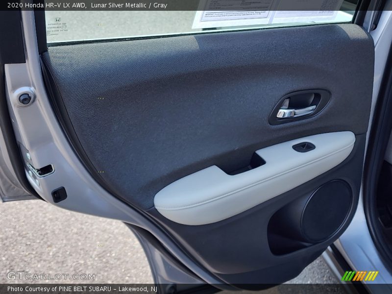 Lunar Silver Metallic / Gray 2020 Honda HR-V LX AWD
