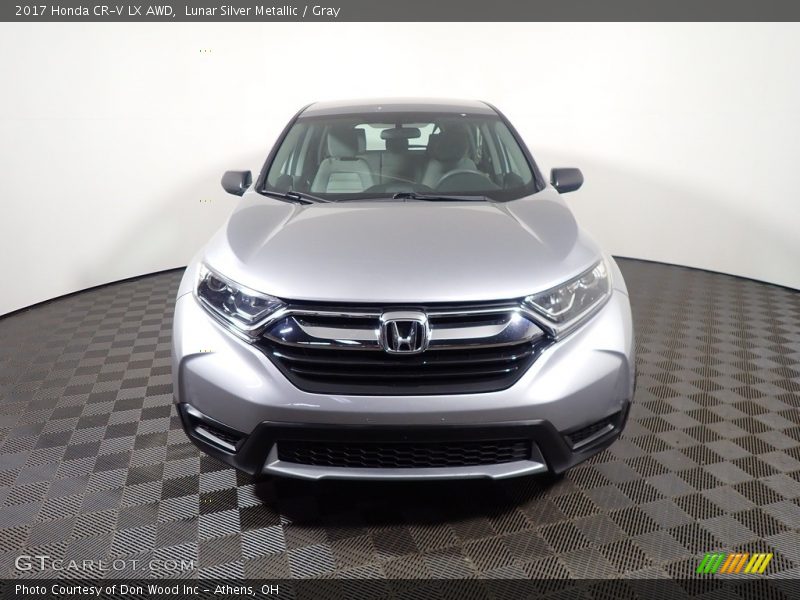 Lunar Silver Metallic / Gray 2017 Honda CR-V LX AWD