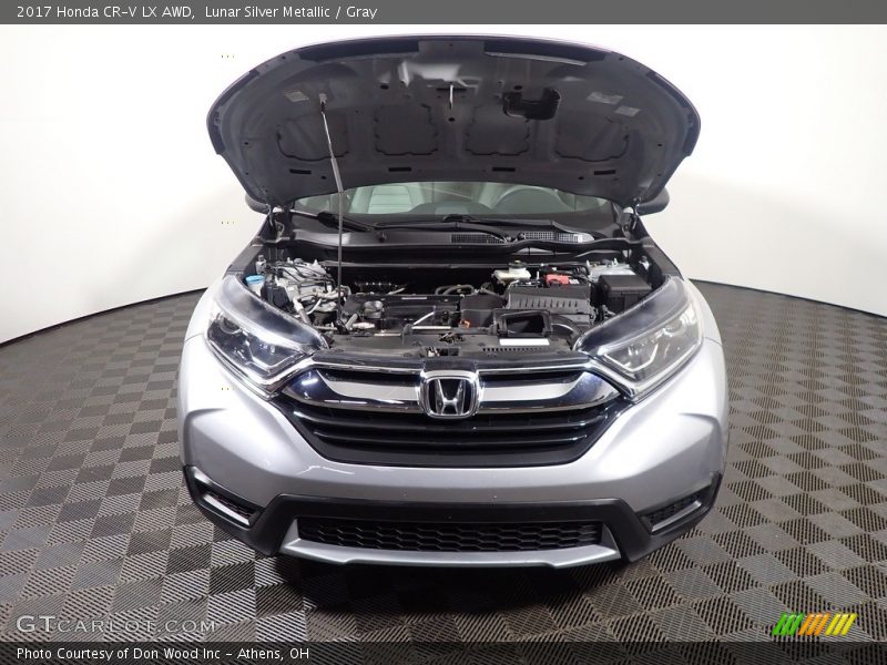 Lunar Silver Metallic / Gray 2017 Honda CR-V LX AWD