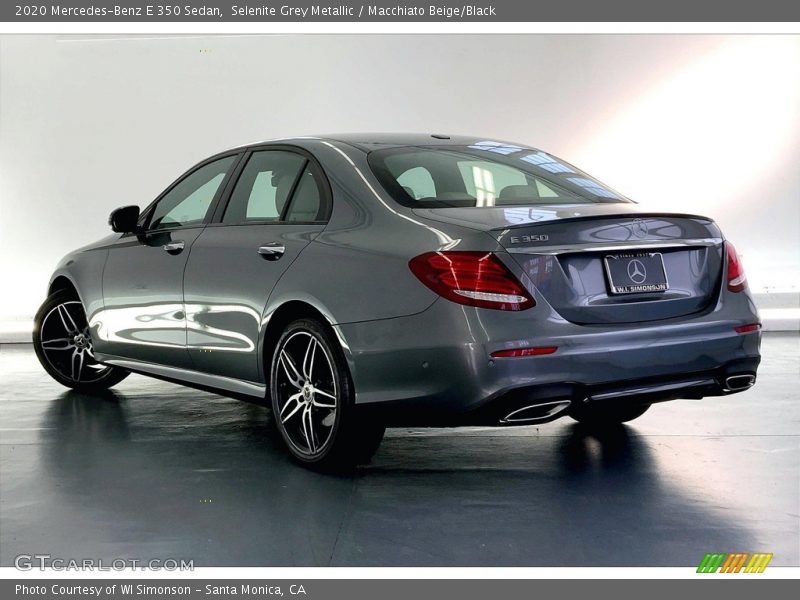Selenite Grey Metallic / Macchiato Beige/Black 2020 Mercedes-Benz E 350 Sedan