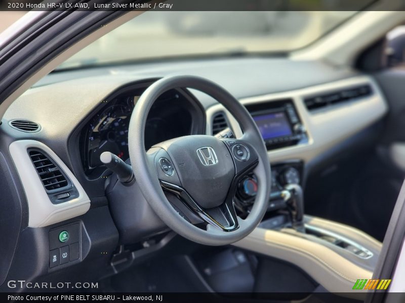 Lunar Silver Metallic / Gray 2020 Honda HR-V LX AWD