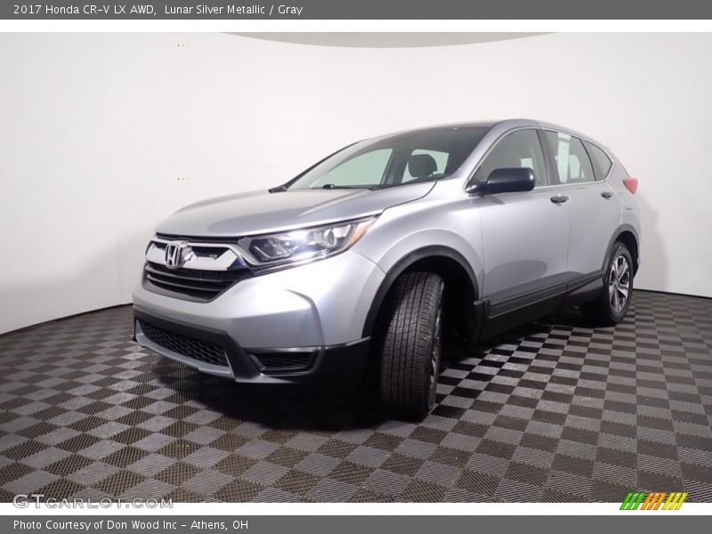 Lunar Silver Metallic / Gray 2017 Honda CR-V LX AWD
