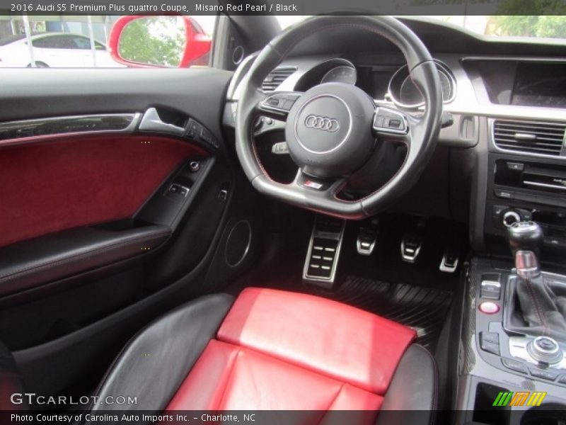 Front Seat of 2016 S5 Premium Plus quattro Coupe