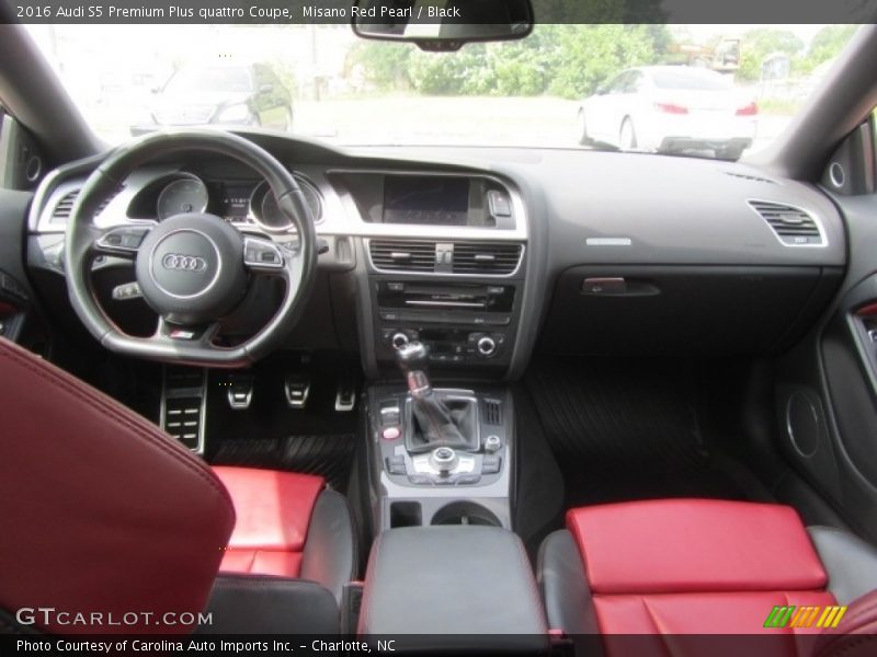 Dashboard of 2016 S5 Premium Plus quattro Coupe